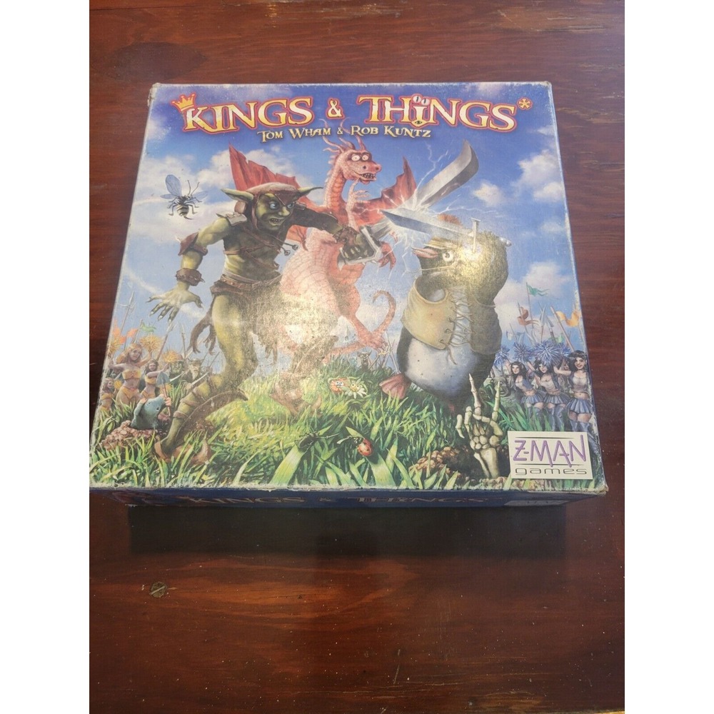 Kings & Things / Z-Man / Renewed Edition‎  Fantasy Kingdoms Game